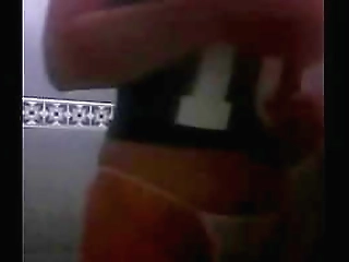 ladyboy bell wears her sexy baseball uniform