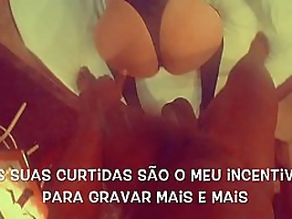 brunette and blonde shemales loves hygor s black cock